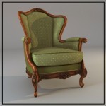3D модель кресла №30