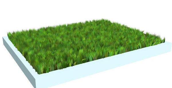 Трава в 3d max