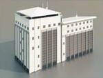 3d модели Коммерческих и производственных зданий