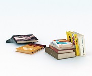 3d модели книг