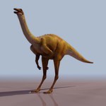 3d динозавр №15