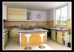3d модели интерьера Кухни