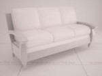 3D модель дивана №54