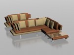 3D модель дивана №58