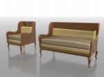 3D модель дивана №69