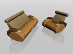 3D модель дивана №71
