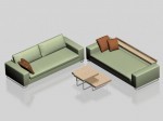 3D модель дивана №79