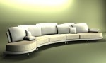 3D модель дивана №90