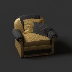 3D модель кресла №26