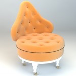 3D модель кресла №37