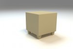 3D модель кресла №44