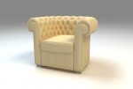 3D модель кресла №48