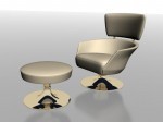 3D модель кресла №52