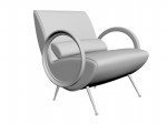 3D модель кресла №58