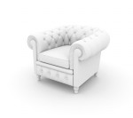 3D модель кресла №76