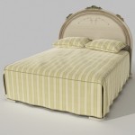 3D модель кровати №11