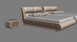 3D модель кровати №15