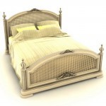 3D модель кровати №2