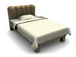 3D модель кровати №90
