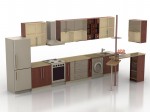 3D кухня №16