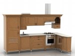 3D кухня №23