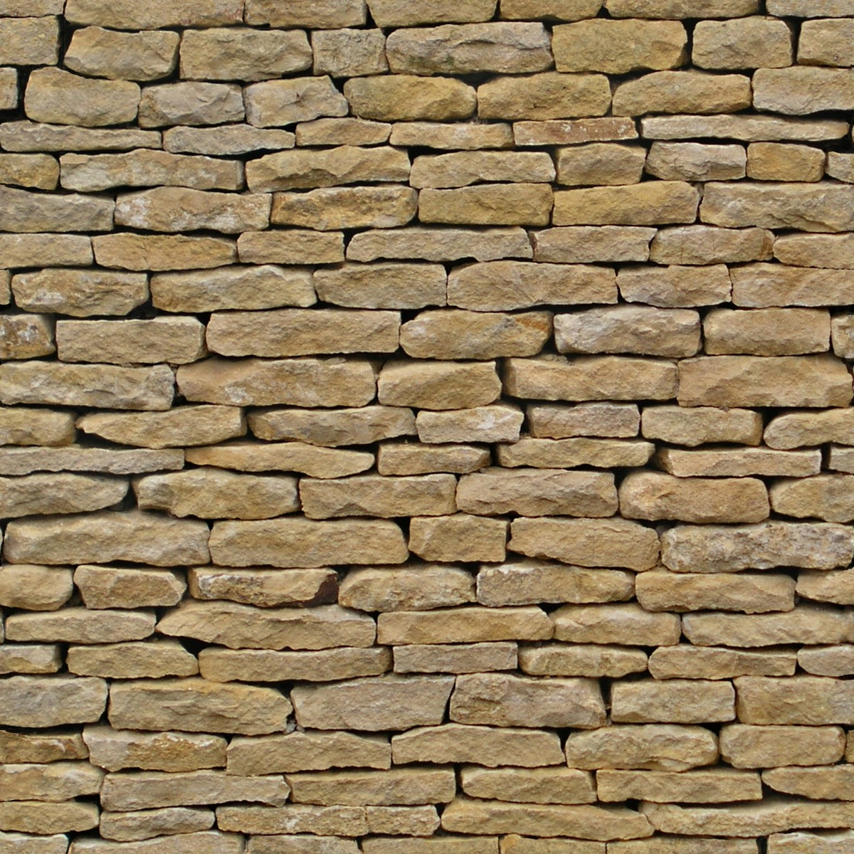 Stone brick wall