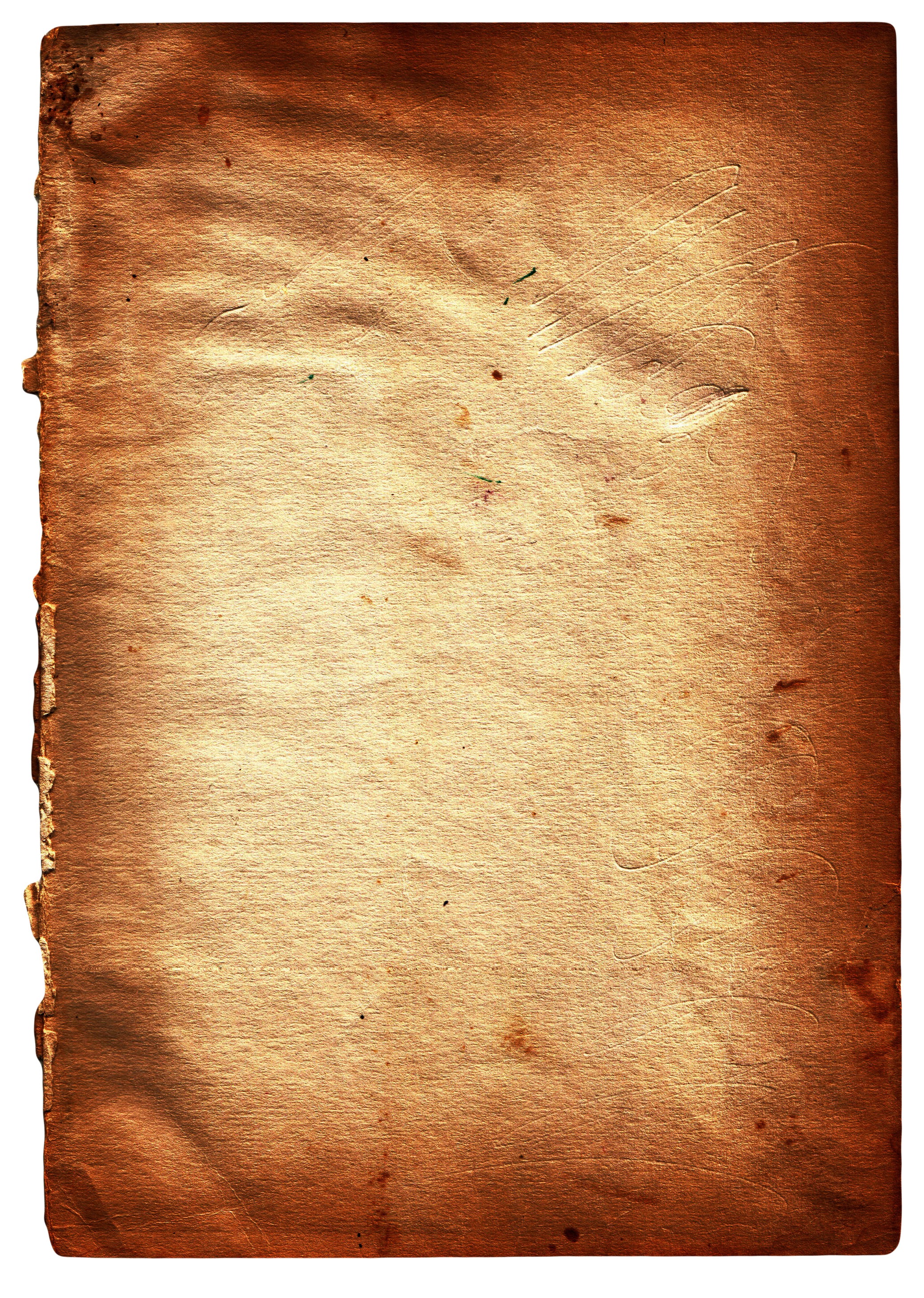 Старый лист бумаги