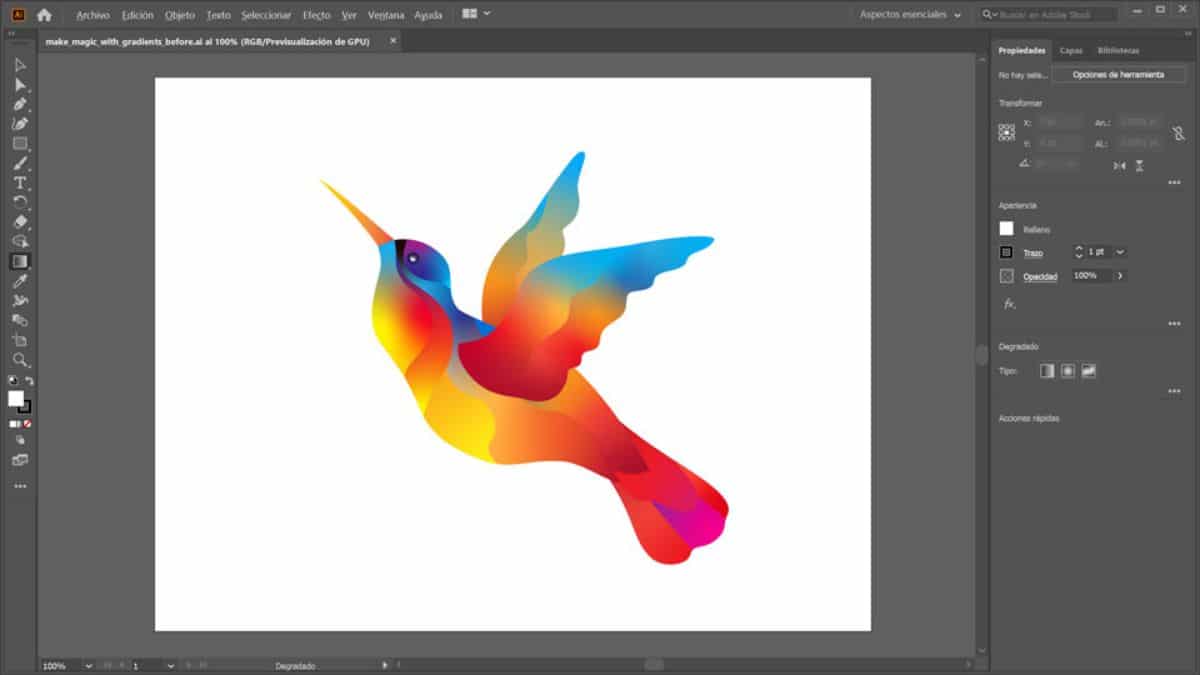 Создание градиентов в Adobe Illustrator